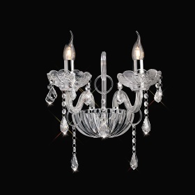 Tiana Crystal Wall Lights Diyas Armed Wall Lights